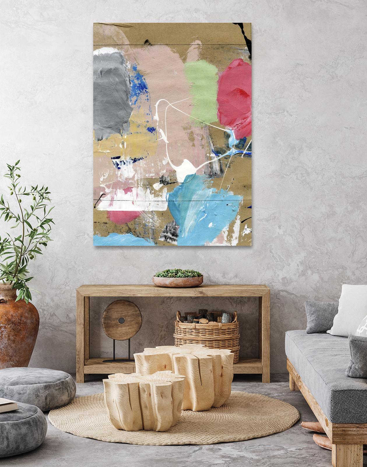 Palette 4 by Stefano Altamura on GIANT ART - beige abstract