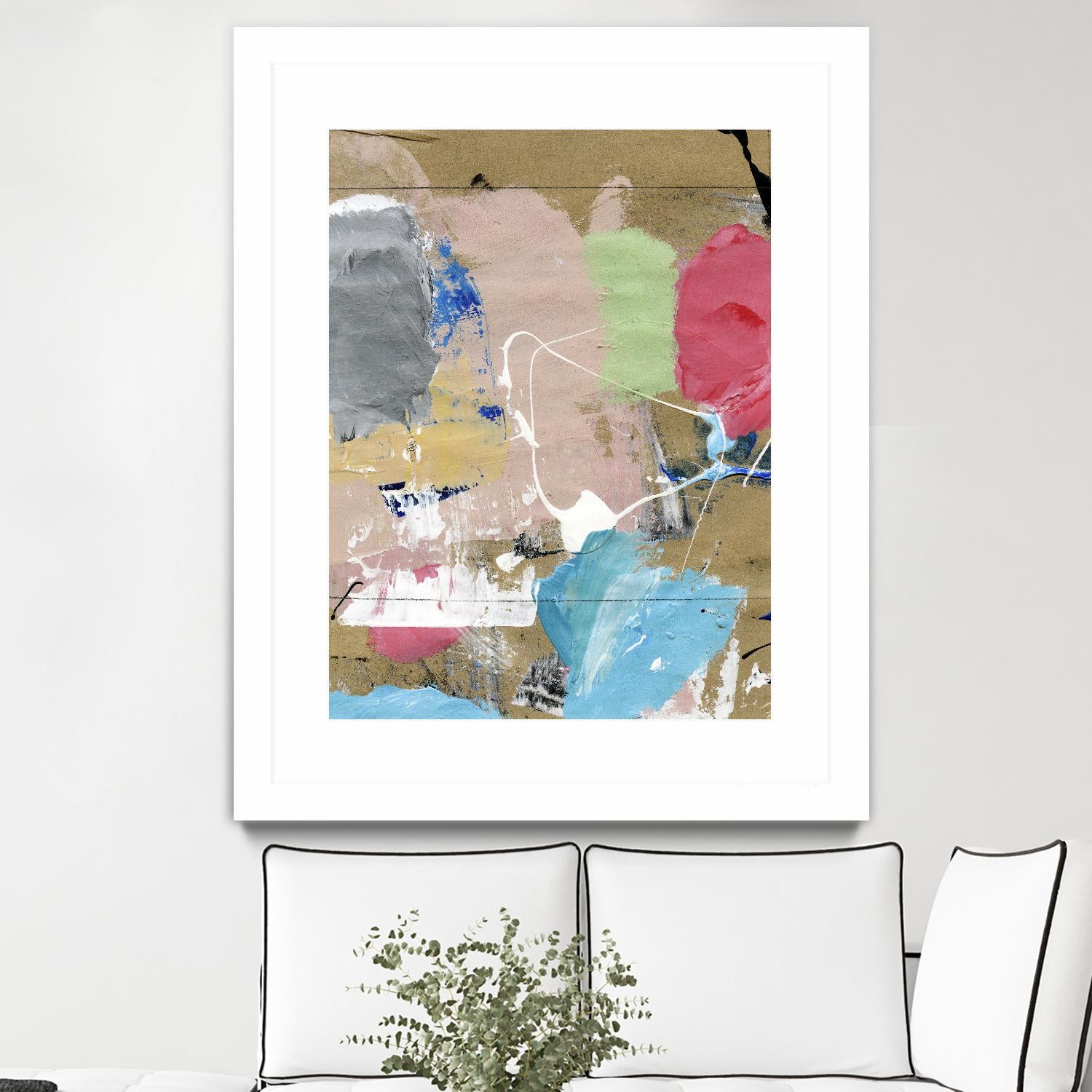 Palette 4 by Stefano Altamura on GIANT ART - beige abstract