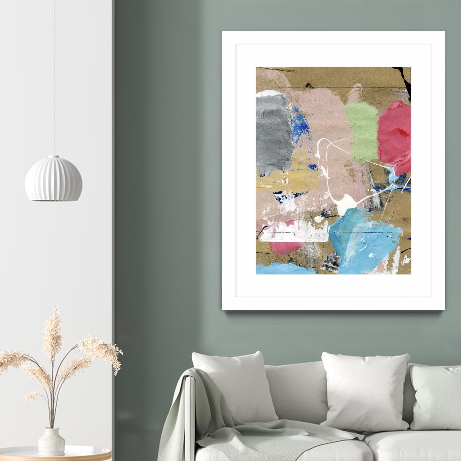 Palette 4 by Stefano Altamura on GIANT ART - beige abstract