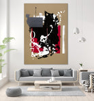 Zero Series No. 087 by Emma Jones on GIANT ART - red abstract