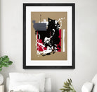 Zero Series No. 087 by Emma Jones on GIANT ART - red abstract