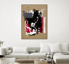 Zero Series No. 087 by Emma Jones on GIANT ART - red abstract