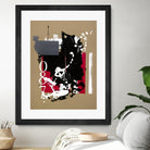 Zero Series No. 087 by Emma Jones on GIANT ART - red abstract