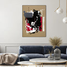 Zero Series No. 087 by Emma Jones on GIANT ART - red abstract