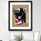 Zero Series No. 087 by Emma Jones on GIANT ART - red abstract