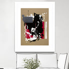 Zero Series No. 087 by Emma Jones on GIANT ART - red abstract