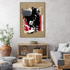 Zero Series No. 087 by Emma Jones on GIANT ART - red abstract