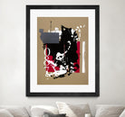 Zero Series No. 087 by Emma Jones on GIANT ART - red abstract