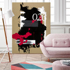 Zero Series No. 026 by Emma Jones on GIANT ART - red abstract