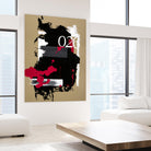 Zero Series No. 026 by Emma Jones on GIANT ART - red abstract