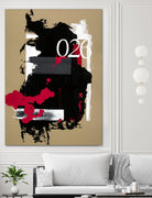 Zero Series No. 026 by Emma Jones on GIANT ART - red abstract