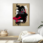 Zero Series No. 026 by Emma Jones on GIANT ART - red abstract