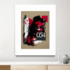 Zero Series No. 054 by Emma Jones on GIANT ART - red abstract