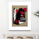 Zero Series No. 054 by Emma Jones on GIANT ART - red abstract