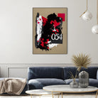 Zero Series No. 054 by Emma Jones on GIANT ART - red abstract