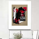 Zero Series No. 054 by Emma Jones on GIANT ART - red abstract
