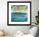 Indigo Evening 1 by Maeve Harris on GIANT ART - green abstract