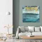 Indigo Evening 1 by Maeve Harris on GIANT ART - green abstract