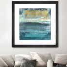 Indigo Evening 1 by Maeve Harris on GIANT ART - green abstract