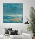 Indigo Evening 2 by Maeve Harris on GIANT ART - gold abstract