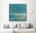 Indigo Evening 2 by Maeve Harris on GIANT ART - gold abstract