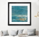 Indigo Evening 2 by Maeve Harris on GIANT ART - gold abstract