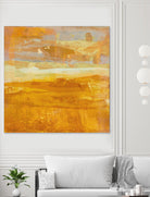 Citrus Dawn 1 by Maeve Harris on GIANT ART - orange abstract