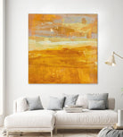 Citrus Dawn 1 by Maeve Harris on GIANT ART - orange abstract