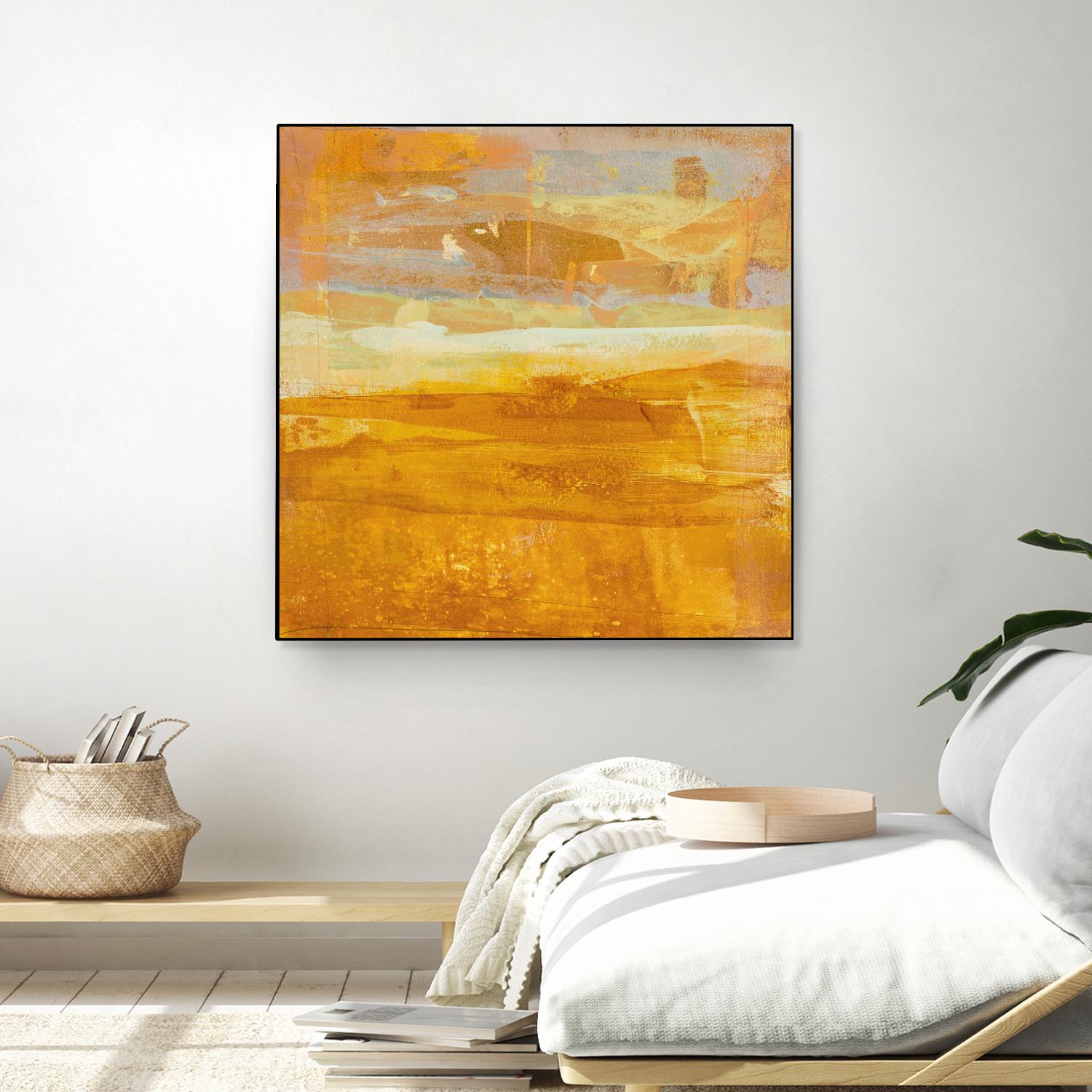 Citrus Dawn 1 by Maeve Harris on GIANT ART - orange abstract