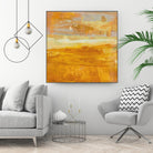 Citrus Dawn 1 by Maeve Harris on GIANT ART - orange abstract