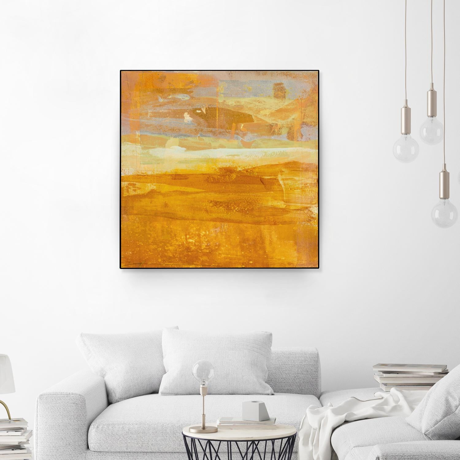 Citrus Dawn 1 by Maeve Harris on GIANT ART - orange abstract