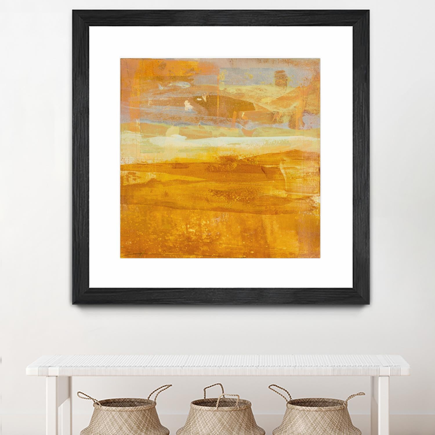 Citrus Dawn 1 by Maeve Harris on GIANT ART - orange abstract