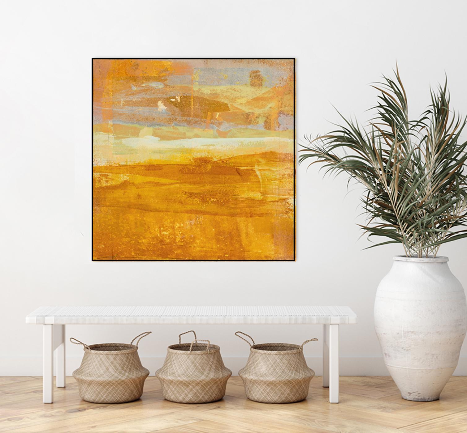 Citrus Dawn 1 by Maeve Harris on GIANT ART - orange abstract