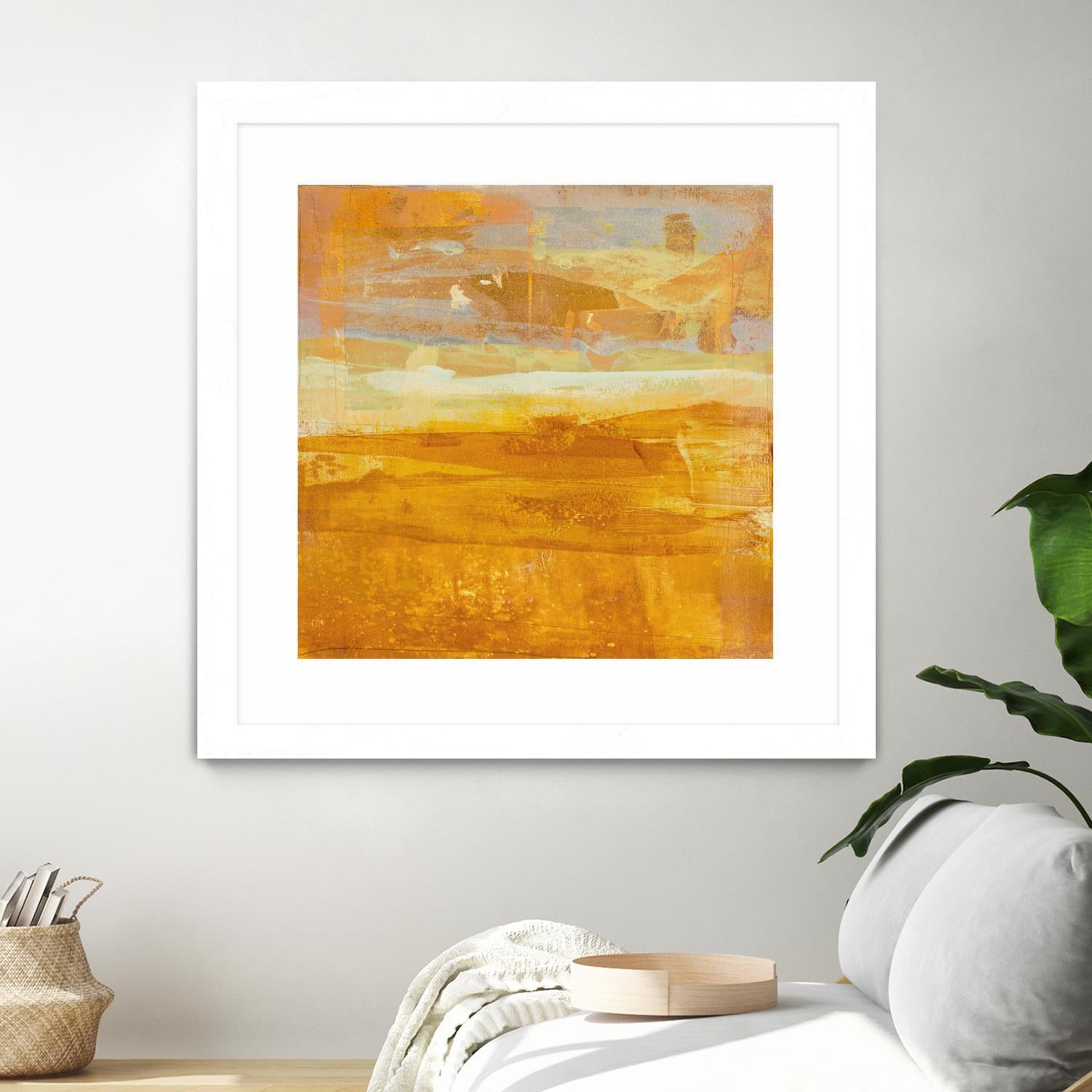 Citrus Dawn 1 by Maeve Harris on GIANT ART - orange abstract