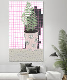 Table Plant 1 by ML Studio on GIANT ART - black contemporary plant