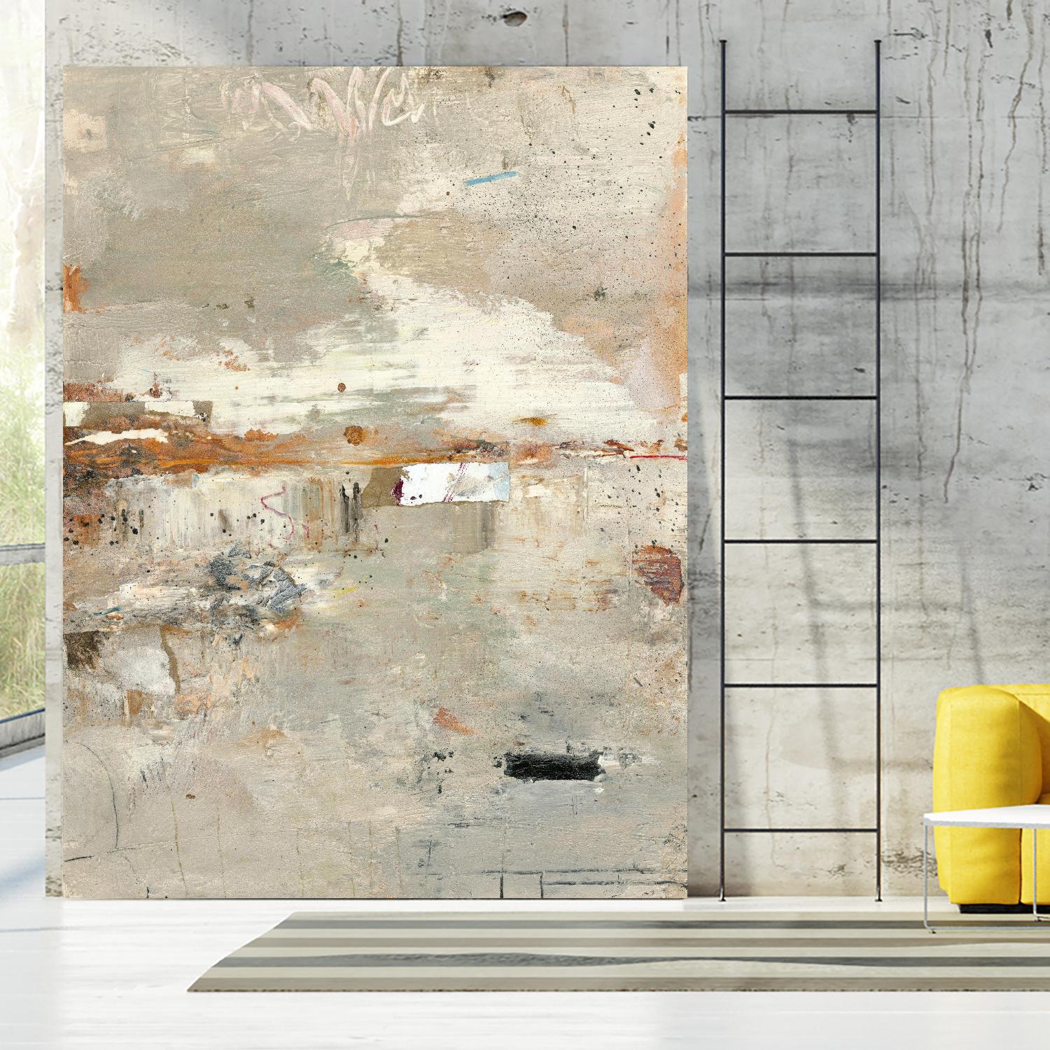 Glimpses 3 by PC Studio on GIANT ART - beige abstracts