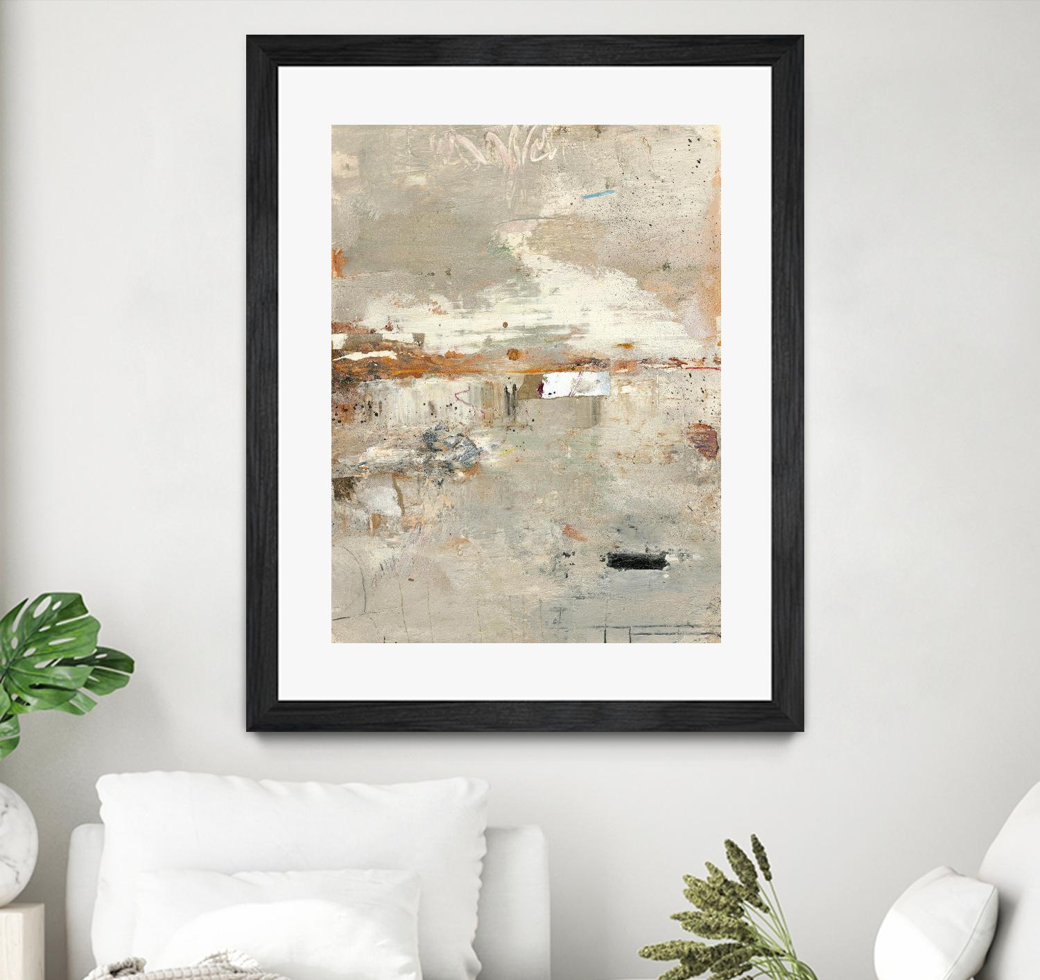 Glimpses 3 by PC Studio on GIANT ART - beige abstracts