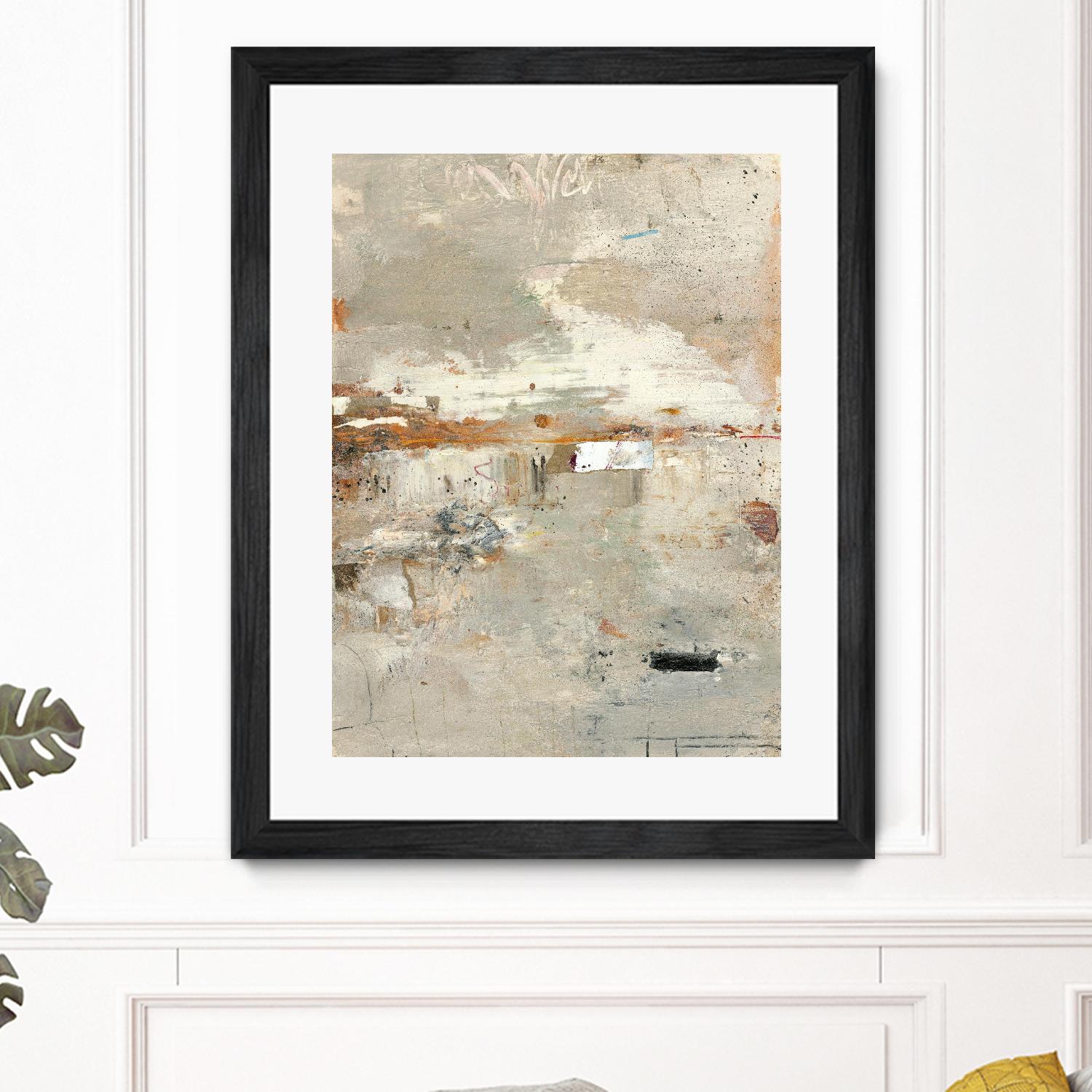 Glimpses 3 by PC Studio on GIANT ART - beige abstracts