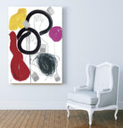 Jeux de Corps V by Helene Crecent on GIANT ART - red abstract