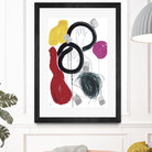 Jeux de Corps V by Helene Crecent on GIANT ART - red abstract