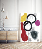 Jeux de Corps V by Helene Crecent on GIANT ART - red abstract