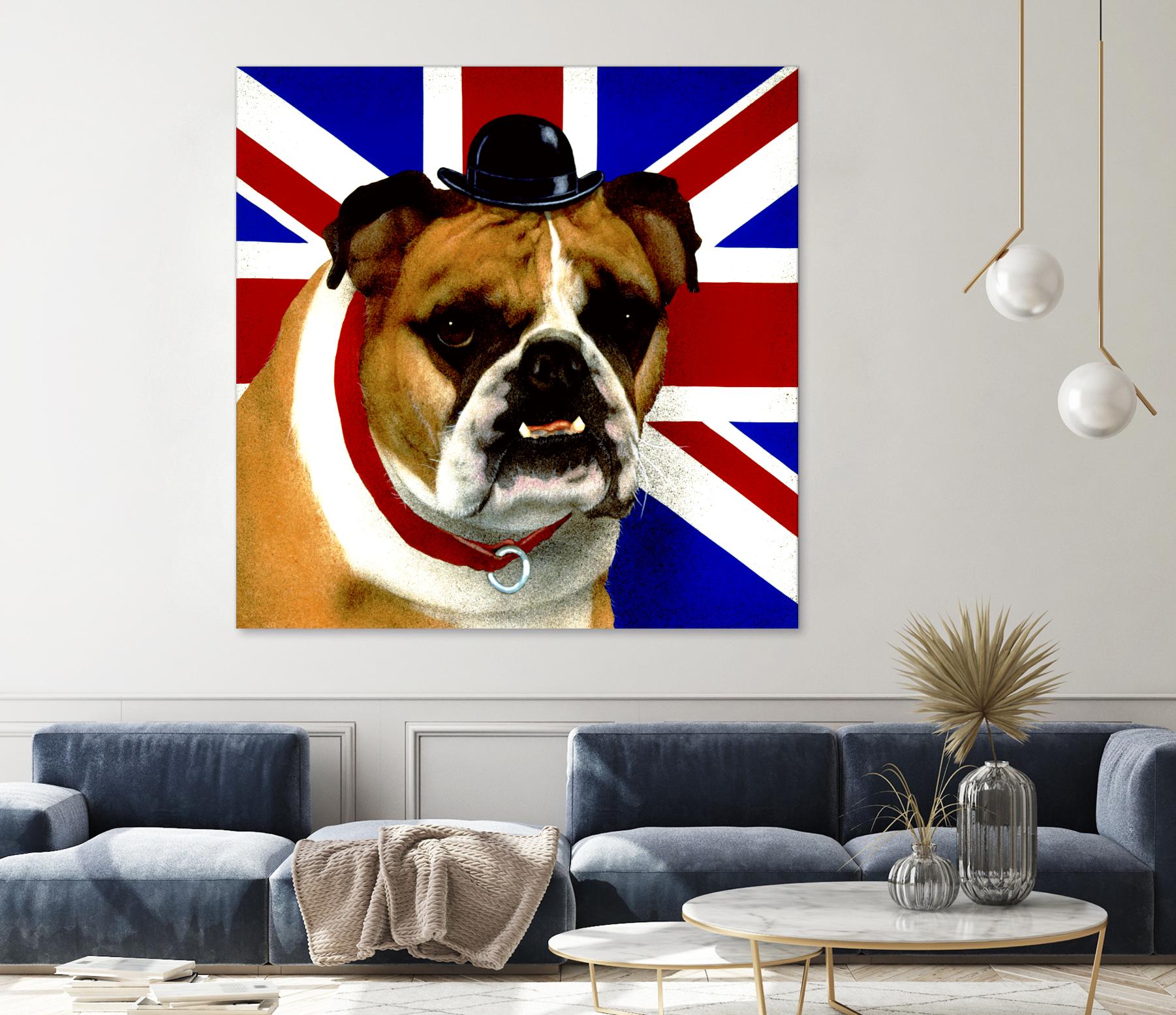 Bully by Will Bullas on GIANT ART - blue animals