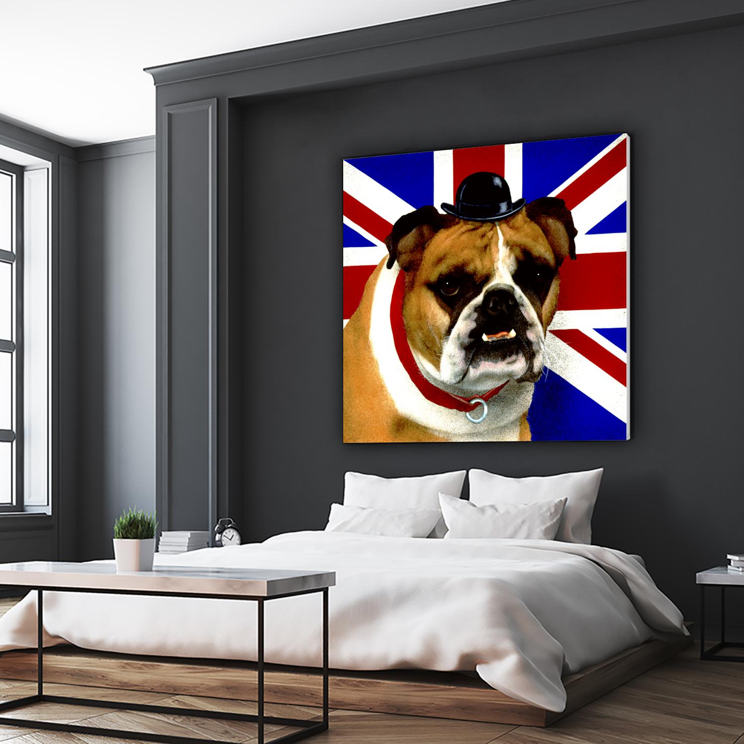 Bully by Will Bullas on GIANT ART - blue animals