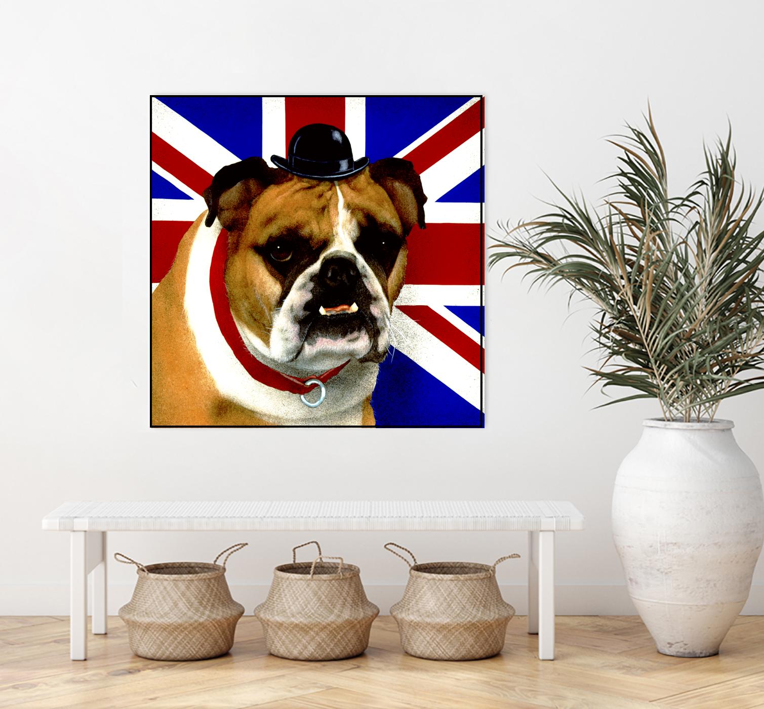 Bully by Will Bullas on GIANT ART - blue animals