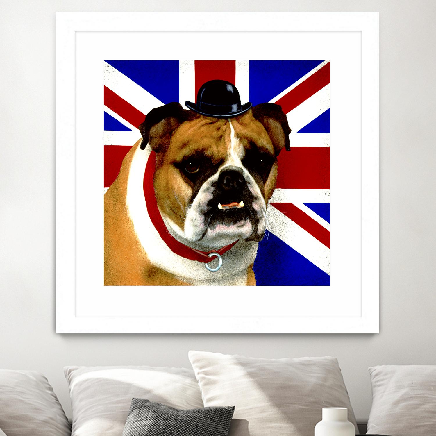 Bully by Will Bullas on GIANT ART - blue animals