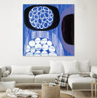 New Beginning I by Mary Calkins on GIANT ART - purple abstract