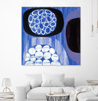 New Beginning I by Mary Calkins on GIANT ART - purple abstract