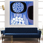 New Beginning I by Mary Calkins on GIANT ART - purple abstract