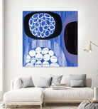 New Beginning I by Mary Calkins on GIANT ART - purple abstract