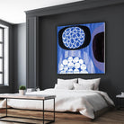 New Beginning I by Mary Calkins on GIANT ART - purple abstract